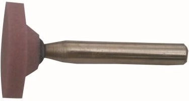 Száras csiszolókő 25 × 4 mm, szemcse 80