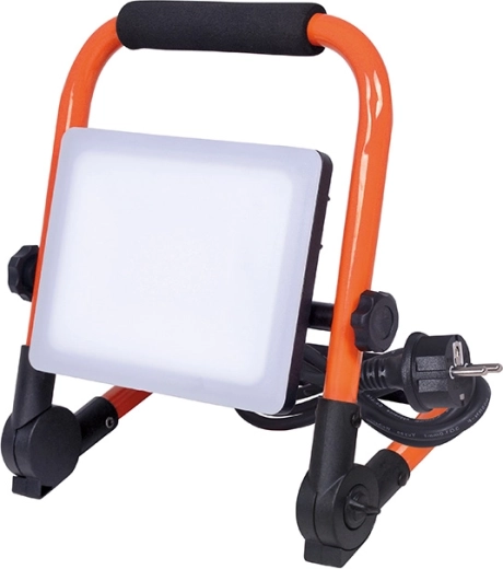 Solight LED munkareflektor dönthető állvánnyal 30 W 2700 lm 4000 K IP65