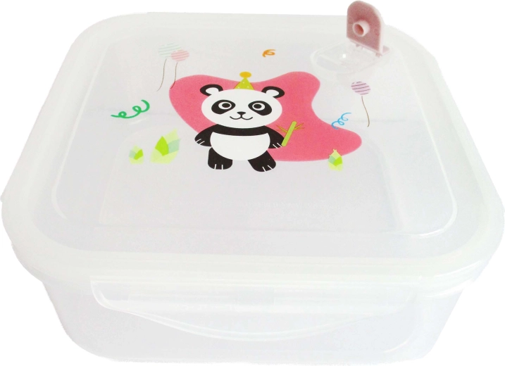 Műanyag ételtároló doboz Panda 1,2 l
