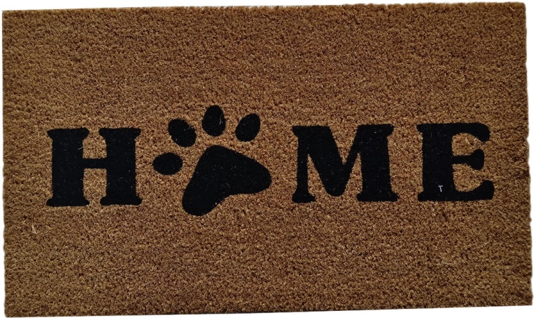 Kókuszrost és PVC lábtörlő 35 × 60 cm HOME