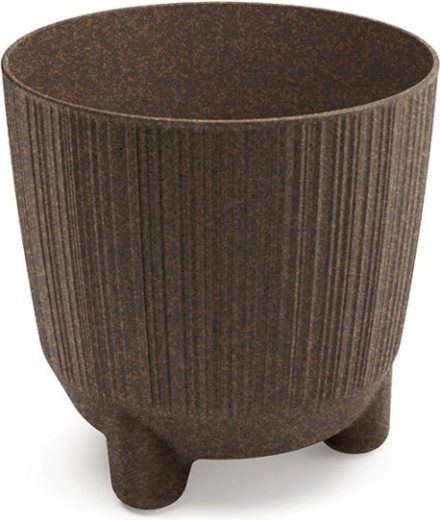 Ryfo N Eco Wood virágcserép 14,5 cm kávé