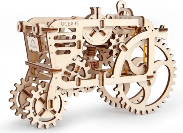 Fa mechanikus 3D puzzle traktor UGEARS (97 darab)