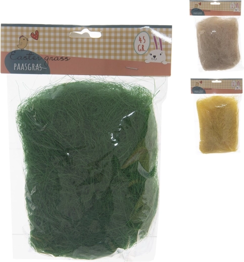 Dekoratív fa szalma 45 g (3 szín keveréke)