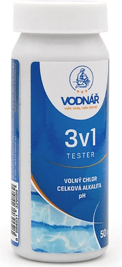 3 az 1-ben VODNÁŘ teszter – 50 db