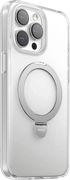 Mágneses védőtok iPhone 15 Pro-hoz, átlátszó