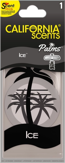 Függeszthető légfrissítő California Scents Palms Ice