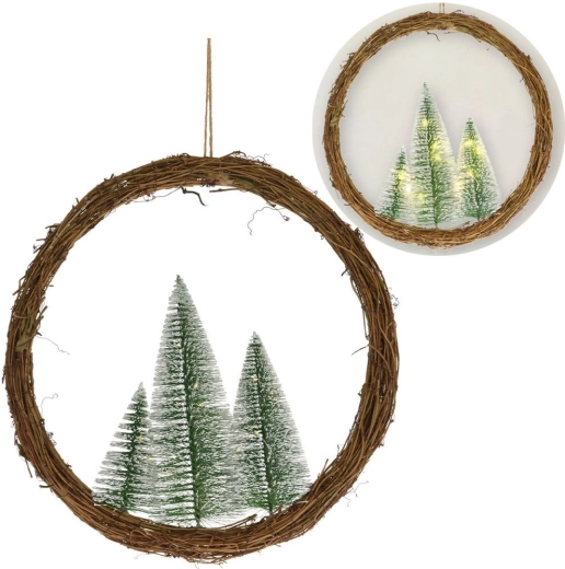 Meleg LED fény ünnepi hangulathoz