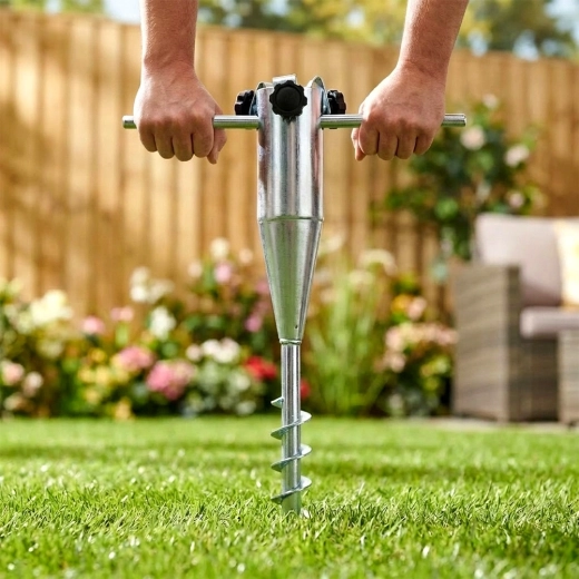 Egyszerű telepítés az oldalsó fogantyúknak köszönhetően