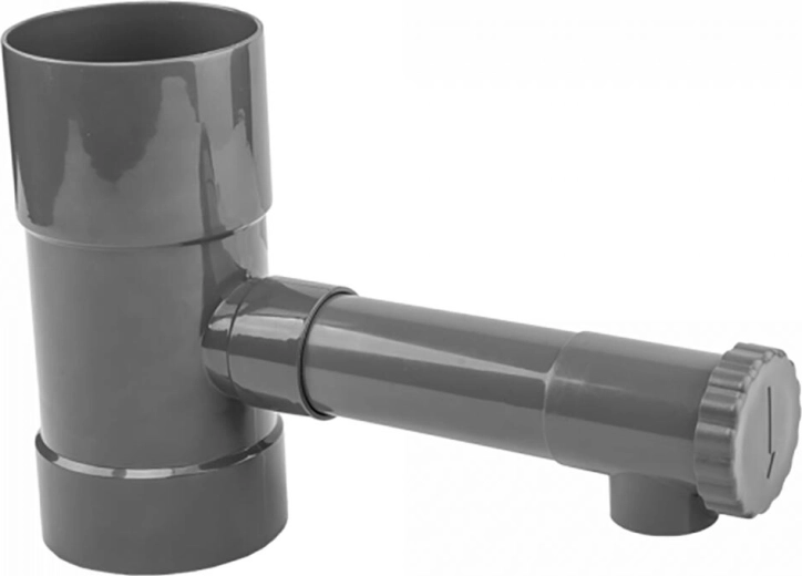 Esővízgyűjtő szabályozó szeleppel, 100 mm
