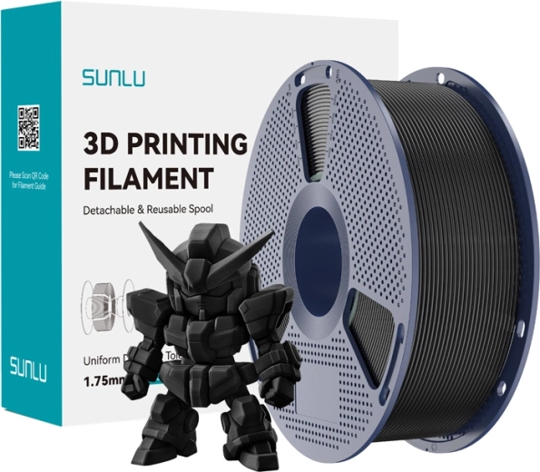 Sunlu PLA+ 2.0 fekete filament
