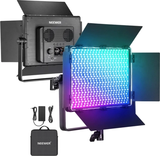 Neewer RBB1200 professzionális RGBCW LED panel lámpa