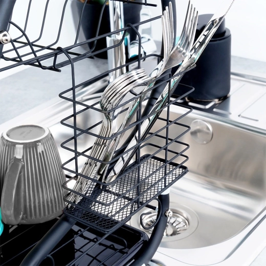 Praktikus tartók és evőeszköztartó kosár