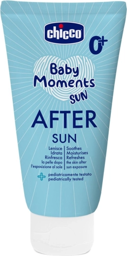 Chicco Baby Moments Sun nyugtató napozás utáni tej gyermekeknek 150 ml