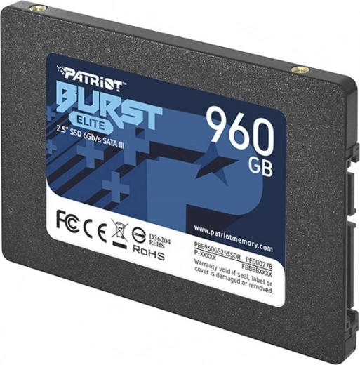 Patriot Burst Elite 960GB SSD-lemez 2.5 SATA III