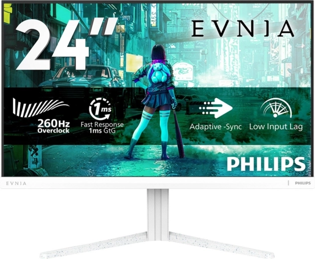 Philips Evnia 23,8" gamer monitor Fast IPS 260 Hz
