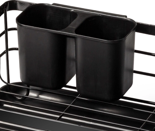 Kétrekeszes evőeszköztartó, belül vagy kívül