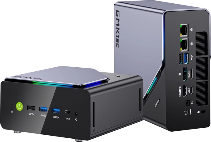 Mini PC GMKtec K12 Ryzen 7 processzorral, 32 GB RAM és 1 TB SSD, Windows 11 Pro