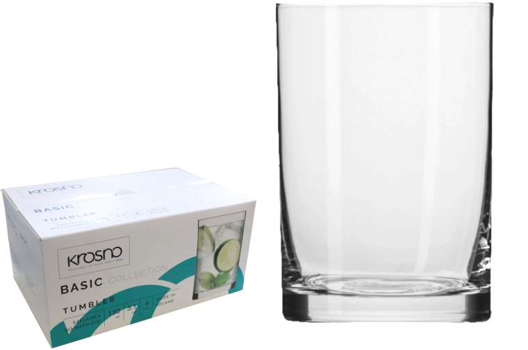 Krosno Basic pohárkészlet 150 ml (6 db)