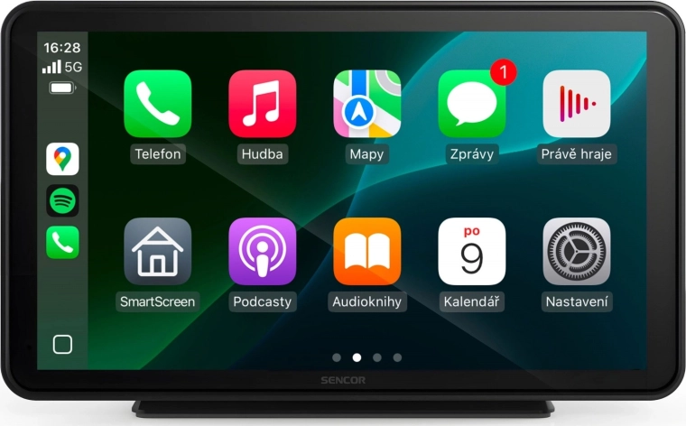 Visszapillantó kamera 7" kijelzővel és vezeték nélküli Apple CarPlay/Android Auto SCT M760
