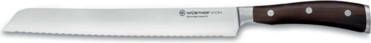 23 cm-es Wüsthof IKON kenyérvágó kés