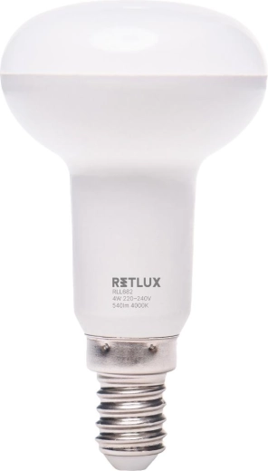 Retlux RLL 682 E14 4 W hideg fehér LED reflektorizzó
