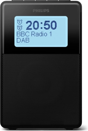 Philips rádióébresztő DAB+/FM és Bluetooth funkcióval, fröccsenő víz ellen védett