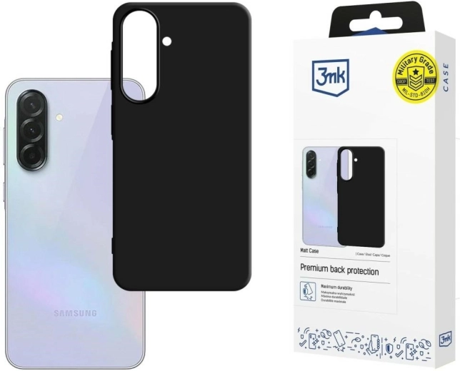 3MK Armor MagCase matt tok Samsung Galaxy A37 5G-hez, fekete
