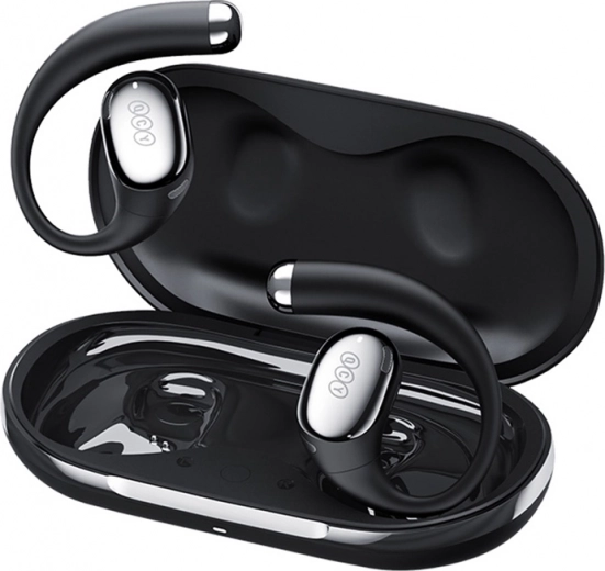 Vezeték nélküli QCY Crossky R70 fekete fülhallgató