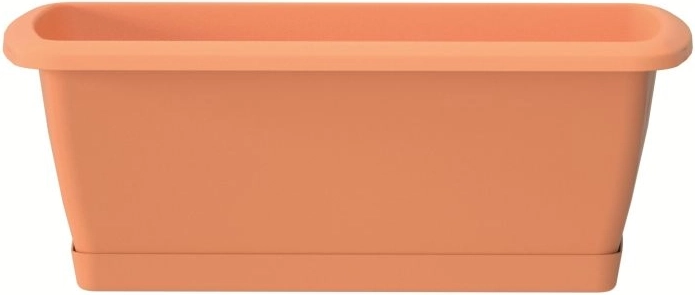 Respana balkonládás tálcával, 88,5 cm, terrakotta