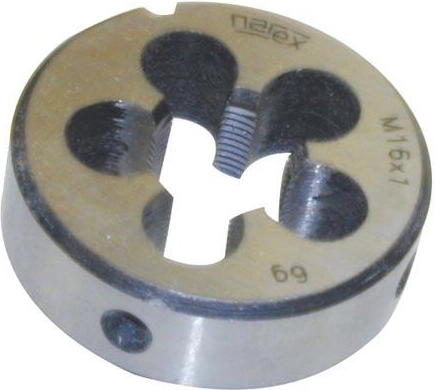 M8 × 1,00 menetmetsző gyűrű szerszámacélból