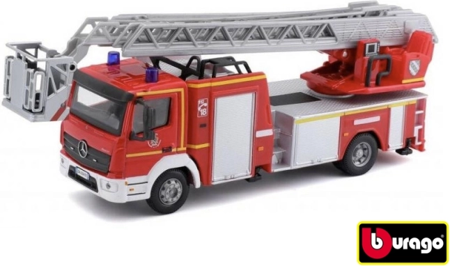 Bburago tűzoltóautó MERCEDES‑BENZ Atego 1:50