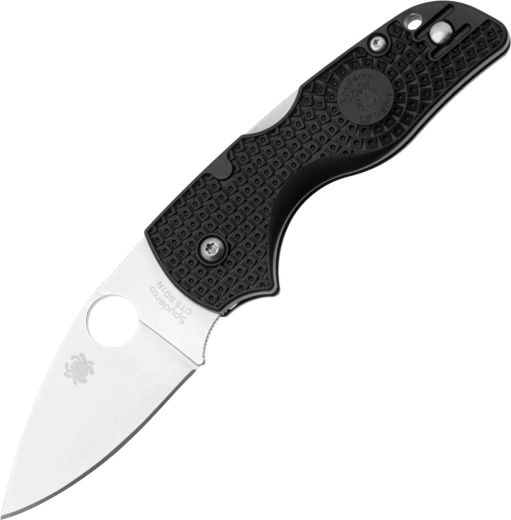 Spyderco Lil Native Lightweight Black zárható zsebkés 6,3 cm