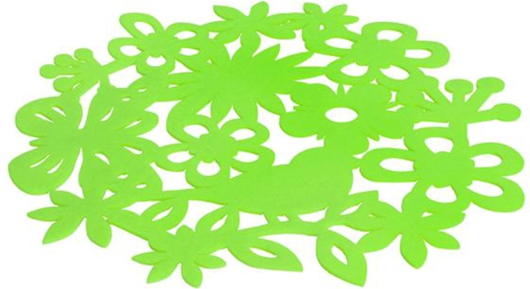 Húsvéti kerek filc teríték 36 cm – vegyes színek