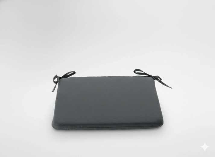 Székpárna 40 × 40 × 3 cm, sötétszürke