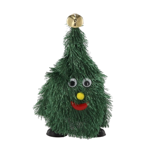 Éneklő és táncoló karácsonyfa 20,5 cm CHOMIK