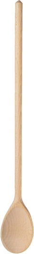 Fa ovális fakanál 40 cm