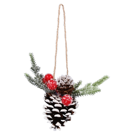 Karácsonyi függő dísz – toboz