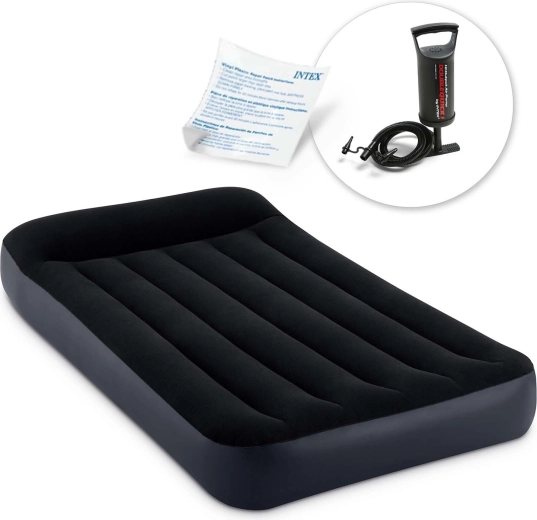 Intex felfújható matrac kézi dugattyús pumpával 191 × 99 × 25 cm