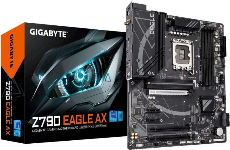 GIGABYTE Z790 EAGLE AX alaplap (LGA1700, DDR5, ATX)