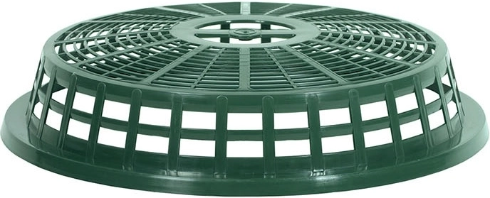 Fedél kerti kosárhoz 60 l – erdőzöld