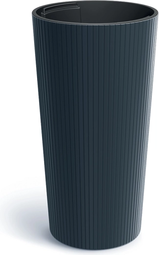 Lamia Slim virágtartó 25 cm antracit