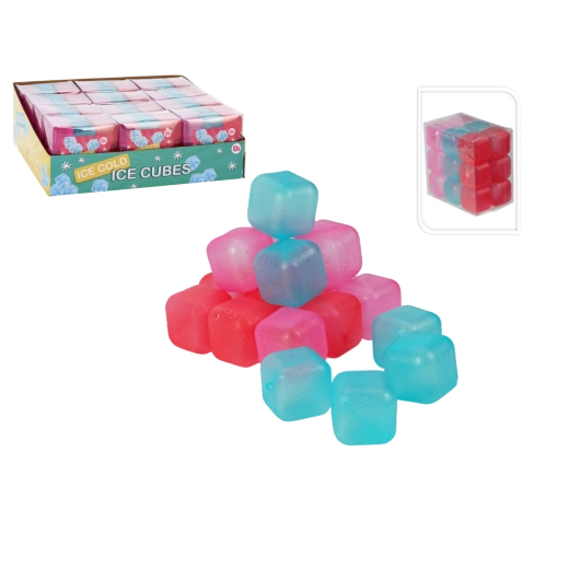 Újrafelhasználható hűtőkockák italokhoz, 18 db
