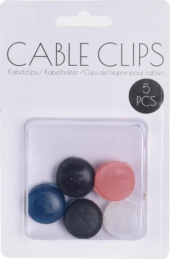 Öntapadós kábelrendező – tartók (5 db)
