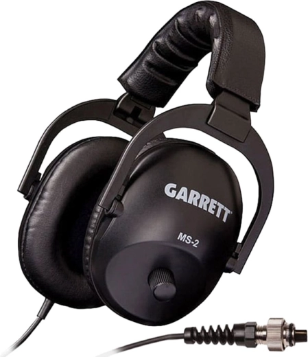 Garrett MS-2 fejhallgató vízálló, 2 tűs csatlakozóval