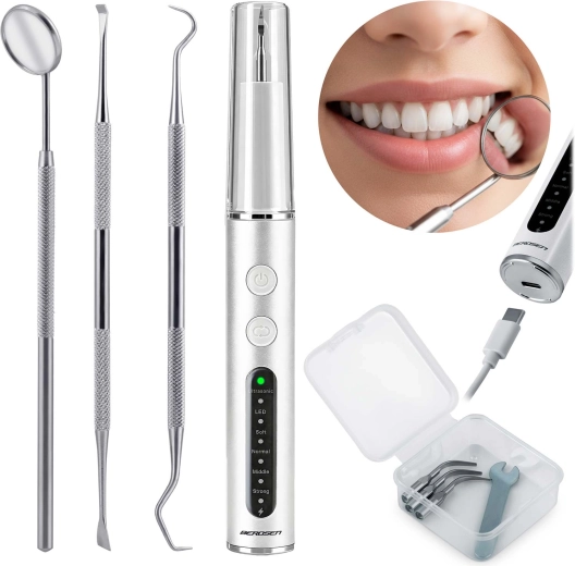 Ultrahangos fogkő-eltávolító 4 móddal és LED-del BERDSEN BD-251