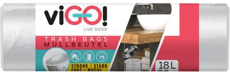 VIGO szemeteszsák 18 l, 30 db