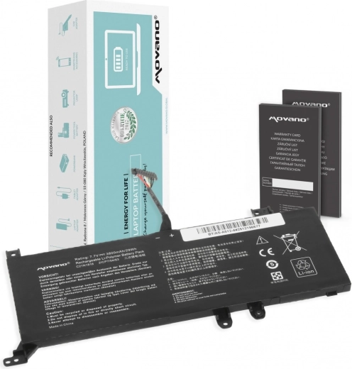 Akkumulátor Asus X512/X509 ноутбукhoz 3800 mAh (29 Wh) Movano
