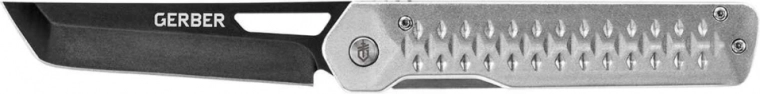 Gerber Ayako – zsebkés 8,9 cm, fekete/ezüst, alumínium