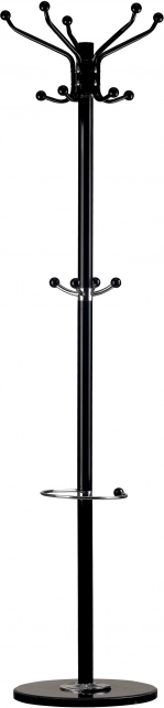 Ruhafogas, ruhákhoz és esernyőkhöz, fekete márvány talppal, ModernHome