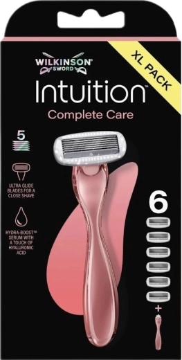 Wilkinson Intuition Complete Care XL Pack női borotva + 6 cserefej